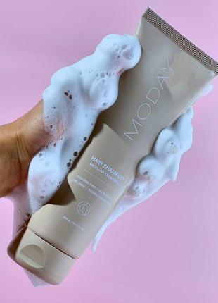 Шампунь для волосся міцелярний moday micellar cleansing hair shampoo 250 мл