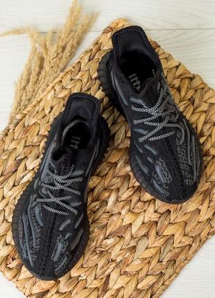 Жіночі кросівки 15148 чорні текстиль10 фото