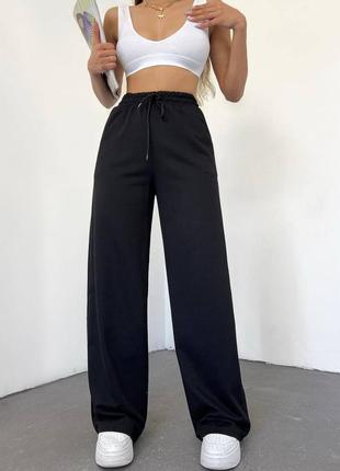 Спортивні штани кроя кюлот🤓7 фото