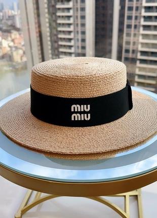 Шляпка в стиле miu miu