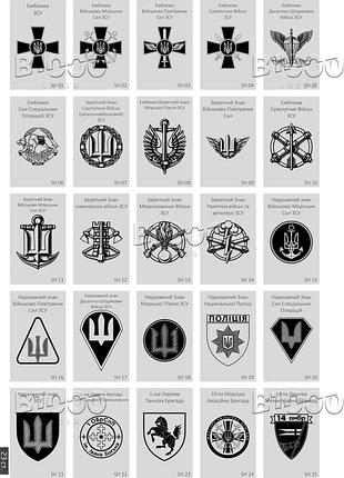 Армейский жетон с гравировкой нацгвардия именной / жетоны зсу