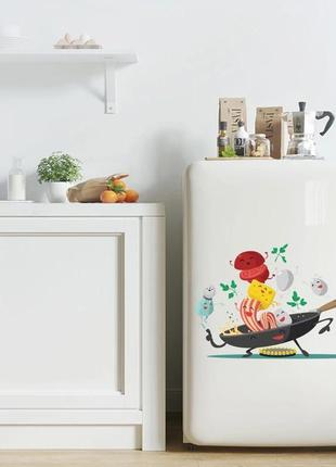 Наклейка на кухню - размер стикера 45*30см3 фото