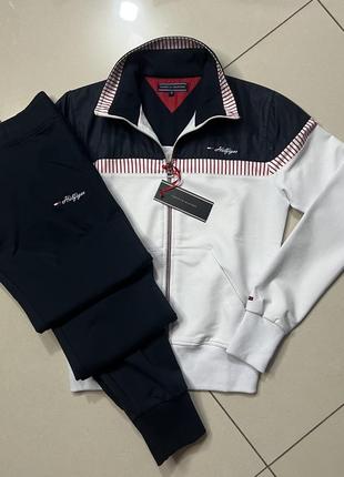 Жіночий спортивний костюм tommy hilfiger, білий