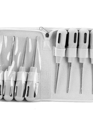 Набор элеваторов для удаления зубов 8шт.