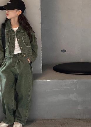 Джинсовый костюм