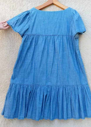 Джинсовое платье от zara,р46🌺🌺🌺3 фото