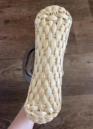 Сумка багет соломʼяна нова 5