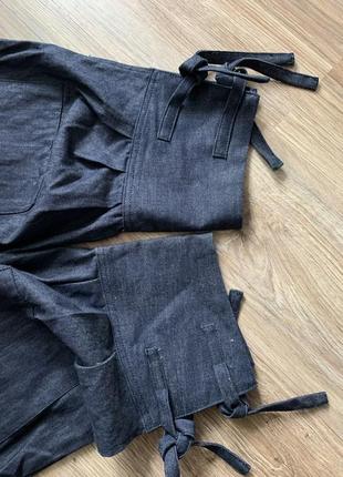 G-star raw крутые дизайнерские брюки джинсы5 фото