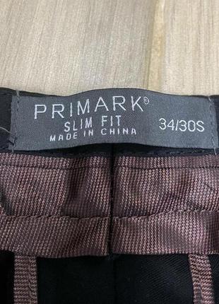 Акция 🎁 новые стильные брюки брюки брюки primark slim fit черного цвета zara h&amp;m4 фото