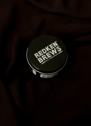 Помада текстурувальна для недбалих укладок, для чоловіків redken brews outplay texture pomade3 фото