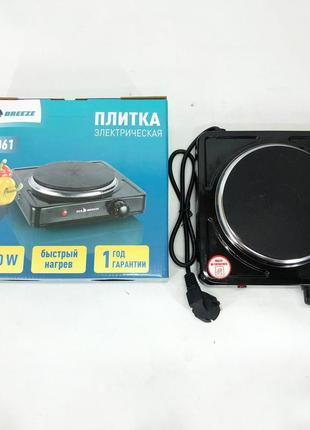 Настольная электро плита sea breeze sb-061 черная | плита домашняя | mj-540 плита бытовая