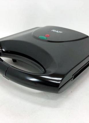 Бутербродница профессиональная raf r.215s 850w | электрическая сэндвичница | eu-647 бутербродница мультипекарь