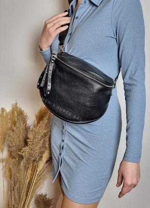 Женская сумочка из натуральной кожи италия2 фото