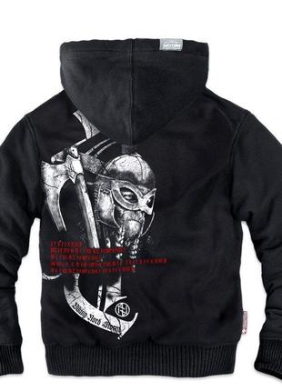 Толстовка чоловіча на хутрі dobermans aggressive storm (m)