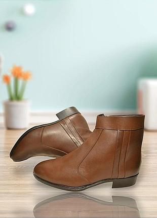 Германия diplomat оригинал! натуральная кожа! коричневые классические комфортные ботинки 1000пар тут