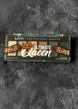 Nyx professional makeup ultimate queen палетка тіней для очей3 фото