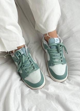 Nike dunk low grey/white 5