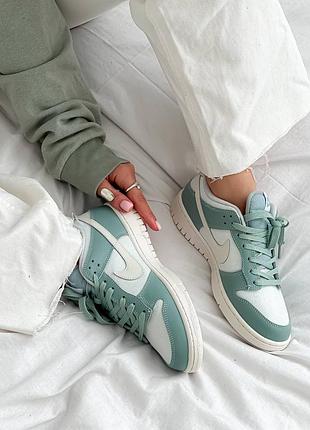 Nike dunk low grey/white 7