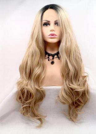 Парик zadira русый блонд женский длинный волнистый