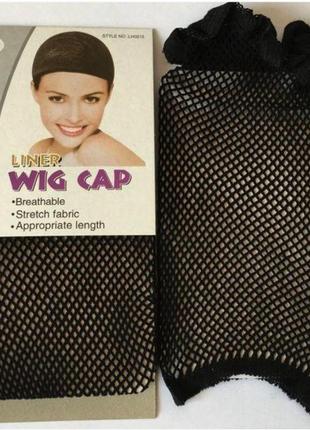 Сеточка для волос открытая черная