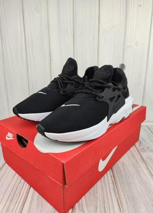 Кроссовки nike react presto black5 фото