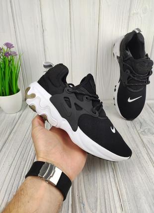 Кроссовки nike react presto black9 фото