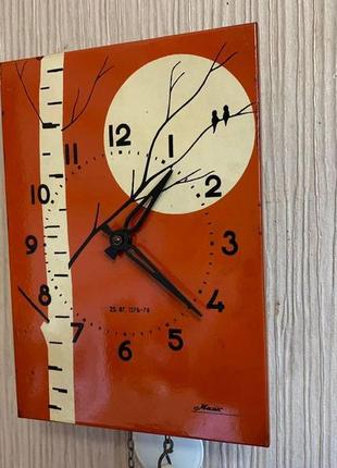 Часы ходики, часы настенные, часы механические, часы для дома, часы маяк, часы березка