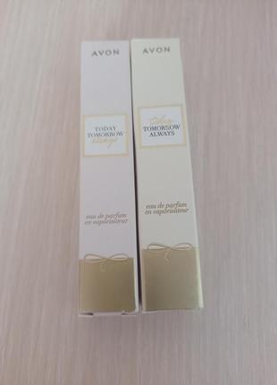 Набор парфюмированная вода avon tta always 10ml + avon tta today 10ml