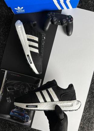 Чоловічі кросівки adidas retropy e5 texture black white