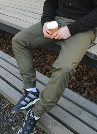 Мужские базовые повседневные брюки карго9 фото