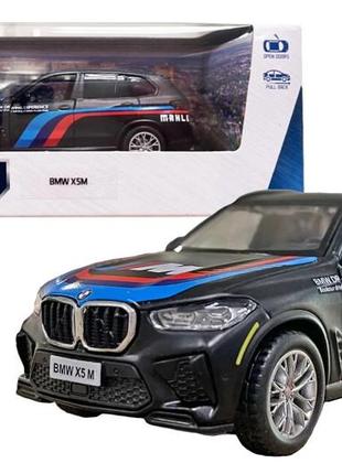 Автомодель technodrive bmw x5m чорний машинка металева бмв