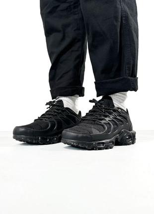 Кроссовки nike air max tn terrascape plus triple black4 фото