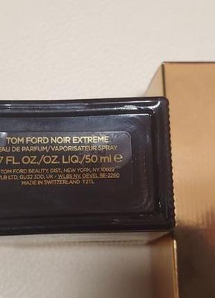 Tom ford noir extreme парфюм (оригінал)3 фото