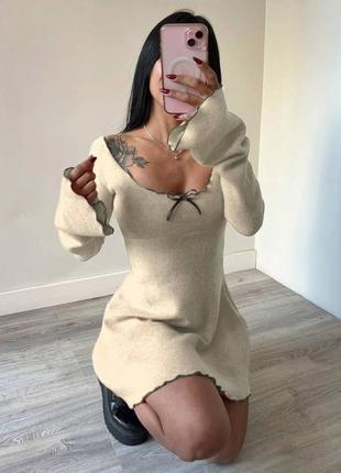 Мила сукня приємна до тіла, на свято або на кожен день 42-44, 46-48