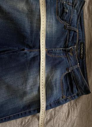 Прямі джинси темно сині7 фото