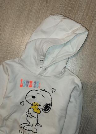 Толстовка, свитшот, пайта, кенгуру, худи marks &amp; spencer на 9-10 лет