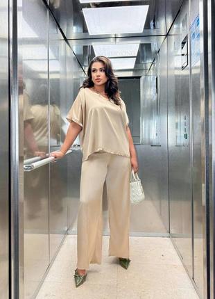 Костюм шелк армани