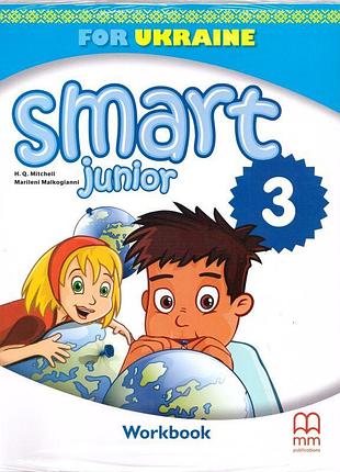 Нуш робочий зошит лінгвіст smart junior for ukraine workbook 3 клас мітчелл