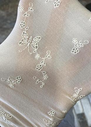 Колготы белые