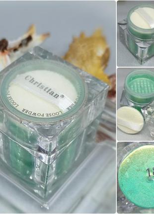 Тени рассыпчатые для век