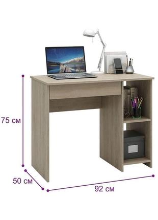 Стіл письмовий furnigrade кс-9 сонома 50х75х92