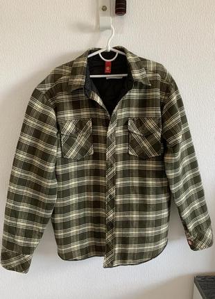 Утеплена сорочка-овербіж