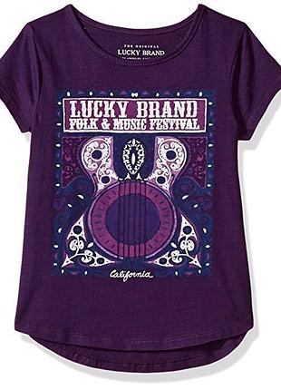 Футболка lucky brand на дівчинку 3 роки