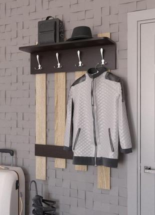 Вішалка furnigrade в - 5 венге-сонома 1150х840х230