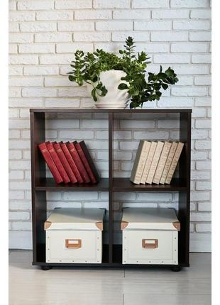 Стелаж furnigrade с - 8 венге 730х730х320