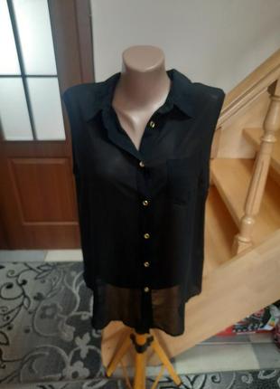 Блуза на пуговицах