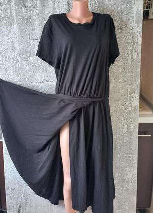 #акція 1+1 = 3 #h&m#трикотажне оригінальне плаття з заходом #великий розмір 16/18/20 #