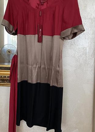 Платье шелковое