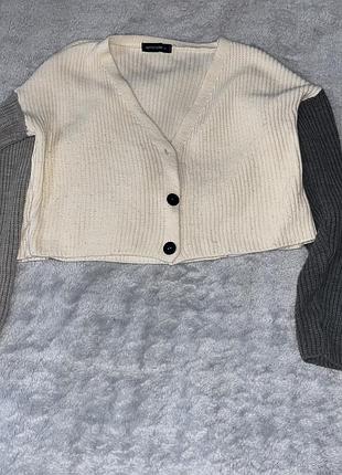 Кардиган вкорочений