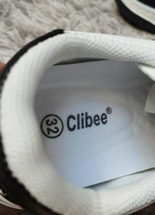 Детские кроссовки, 32-37рр, маломерят, clibee